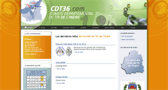 Desktop Screenshot of cdt36.com